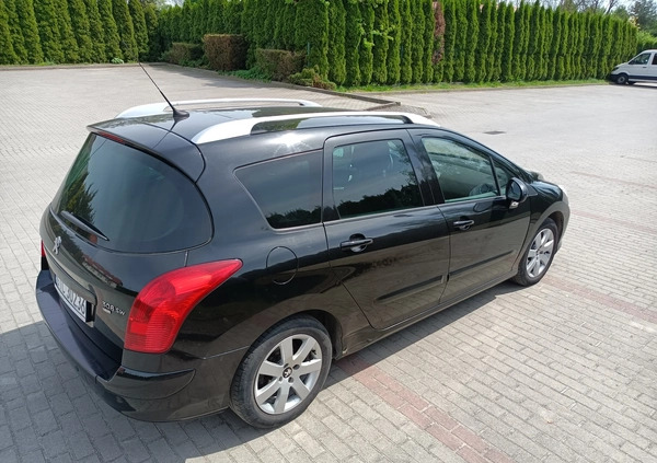 Peugeot 308 cena 18500 przebieg: 152000, rok produkcji 2012 z Tychy małe 92